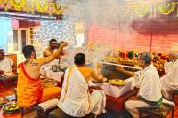 Sharadiya Navaratri 2020 Day 3 (19.10.2020) - Karla - Chandika Homa on behalf of 5 Yajmana-s